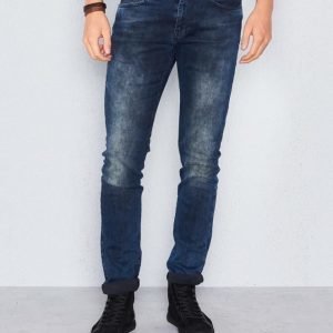 William Baxter Ted Slim Fit Dark Trash Blue