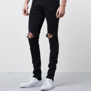 William Baxter Tim Superslim Ripped Black