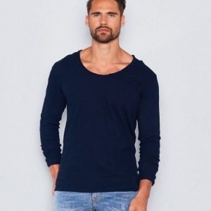 William Baxter William LS Tee Dark Navy