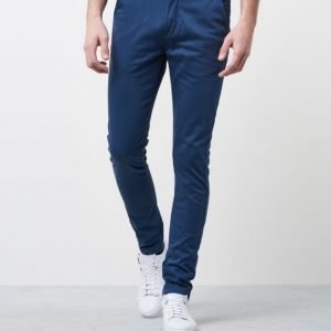 William Baxter Zack Slim Chino Steel Blue