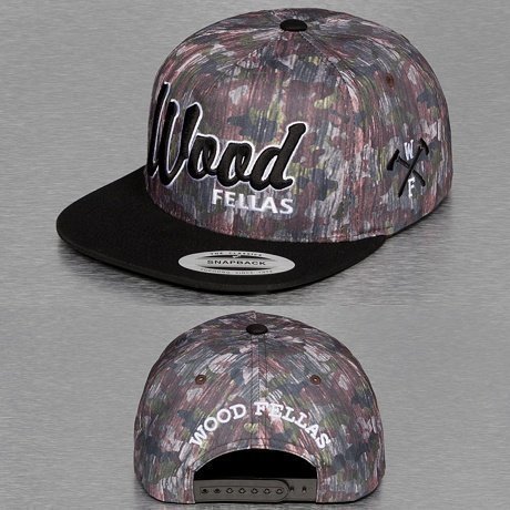 Wood Fellas Snapback Lippis Kirjava