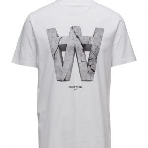 Wood Wood Aa Crack T-Shirt lyhythihainen t-paita