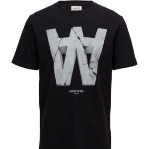 Wood Wood Aa Crack T-Shirt lyhythihainen t-paita