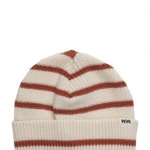 Wood Wood Lawrence Striped Beanie