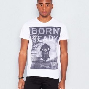 Wrangler Born Ready Tee White