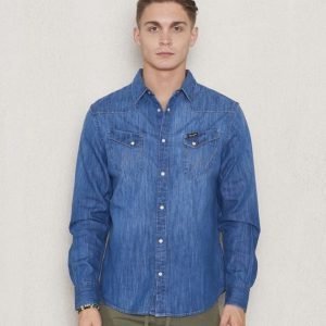 Wrangler Western Denim Shirt Indigo