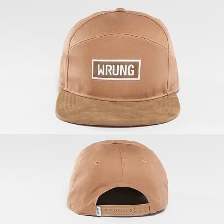 Wrung Division Snapback Lippis Beige