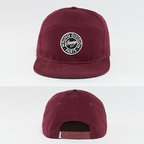 Wrung Division Snapback Lippis Punainen