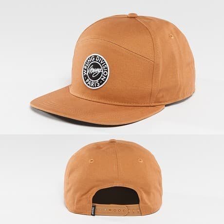 Wrung Division Snapback Lippis Ruskea