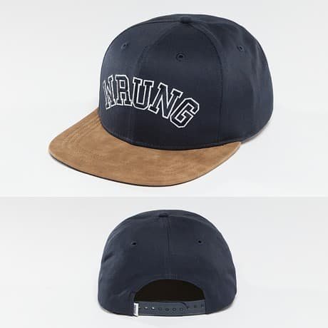 Wrung Division Snapback Lippis Sininen