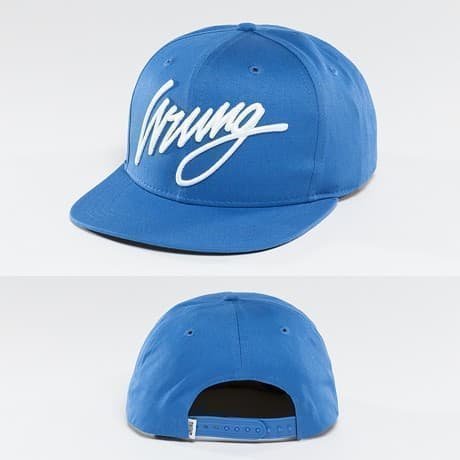 Wrung Division Snapback Lippis Sininen