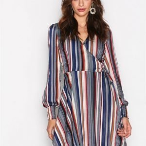 Y.A.S Yasmison Ls Dress Loose Fit Mekko Tummanvioletti