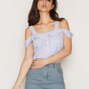 Y.A.S Yastoro Off Shoulder Top Toppi Valkoinen