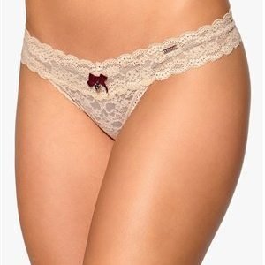 YHUSH Nelly Lace Thong Cream