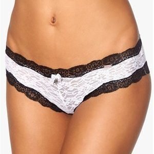 YHUSH Roxy Cheeky Panties White/Black