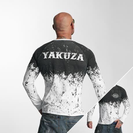 Yakuza Pitkähihainen Paita Valkoinen