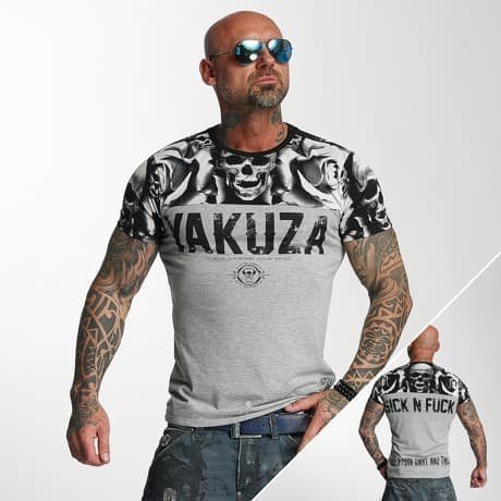 Yakuza T-paita Harmaa