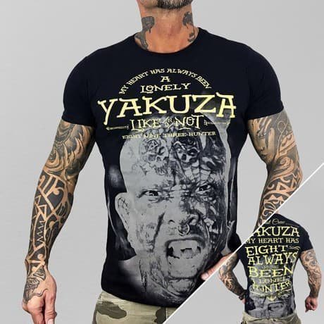 Yakuza T-paita Musta