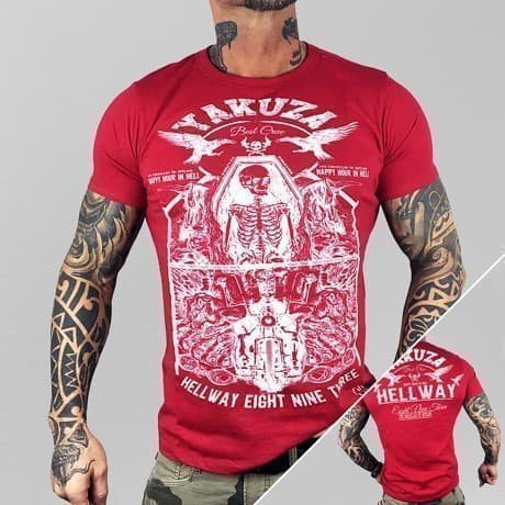 Yakuza T-paita Punainen