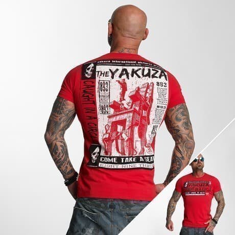 Yakuza T-paita Punainen