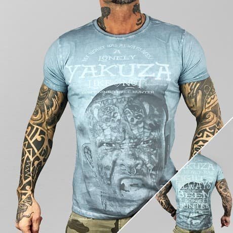 Yakuza T-paita Sininen