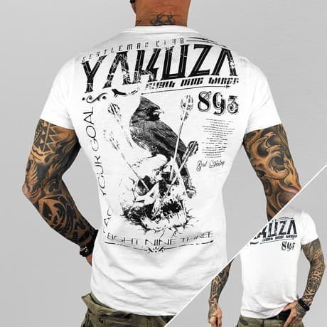 Yakuza T-paita Valkoinen