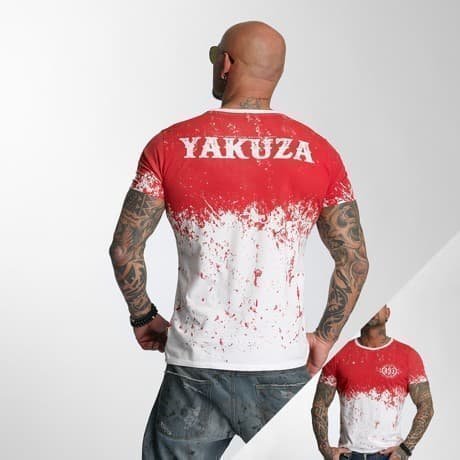 Yakuza T-paita Valkoinen