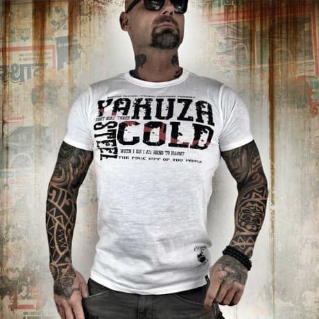 Yakuza T-paita Valkoinen