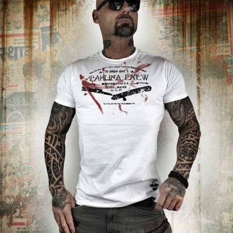 Yakuza T-paita Valkoinen