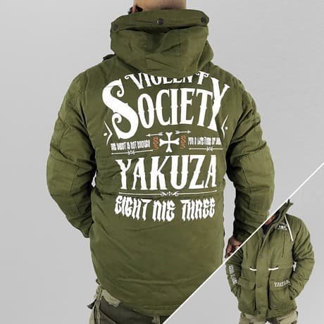 Yakuza Talvitakki Oliivi