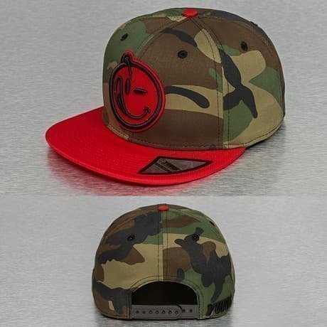 Yums Snapback Lippis Camouflage