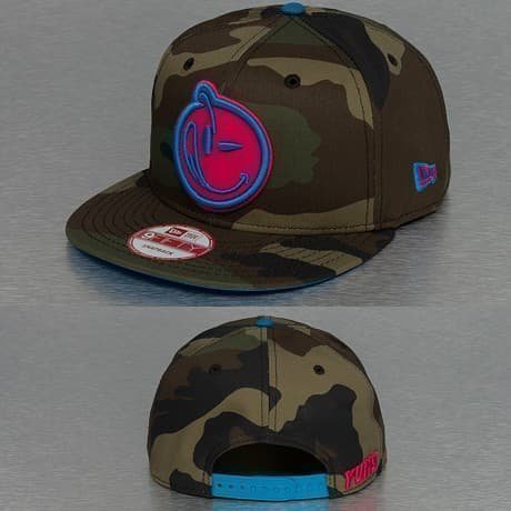 Yums Snapback Lippis Camouflage