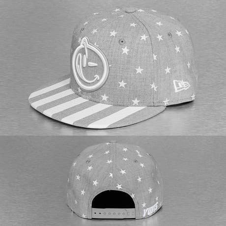 Yums Snapback Lippis Harmaa