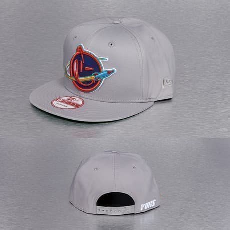 Yums Snapback Lippis Harmaa