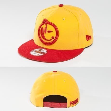 Yums Snapback Lippis Keltainen