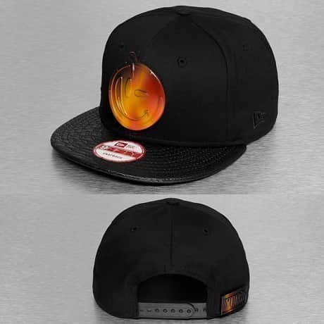 Yums Snapback Lippis Musta