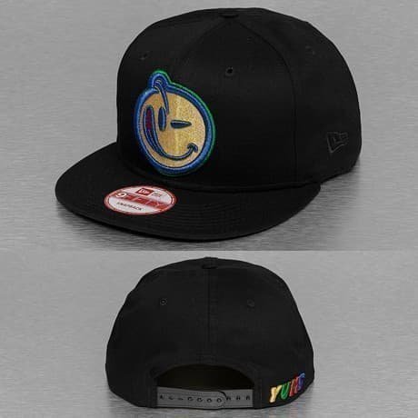 Yums Snapback Lippis Musta