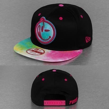 Yums Snapback Lippis Musta