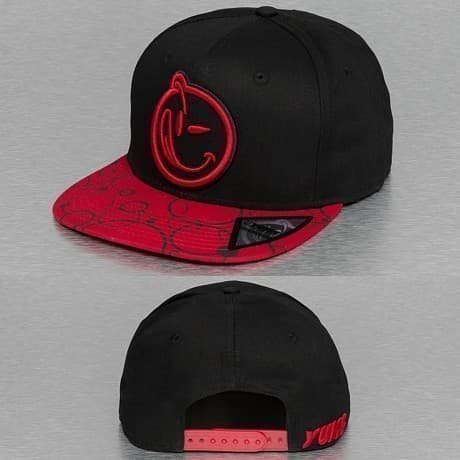 Yums Snapback Lippis Musta