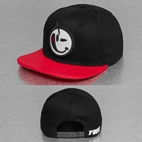 Yums Snapback Lippis Musta