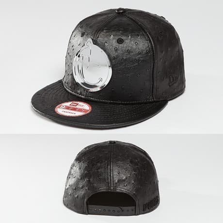 Yums Snapback Lippis Musta