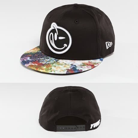 Yums Snapback Lippis Musta