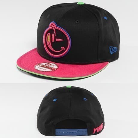 Yums Snapback Lippis Musta