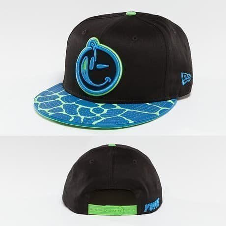 Yums Snapback Lippis Musta