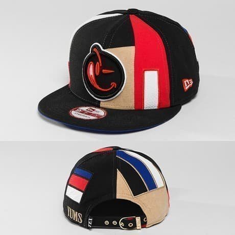 Yums Snapback Lippis Musta