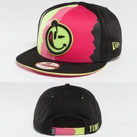 Yums Snapback Lippis Musta