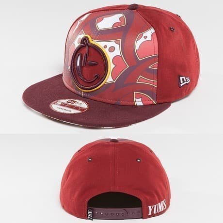 Yums Snapback Lippis Punainen