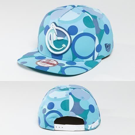 Yums Snapback Lippis Sininen