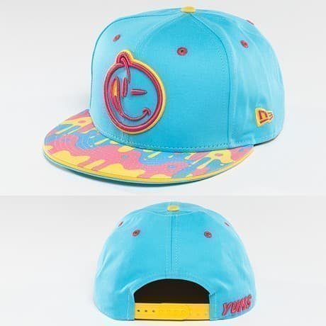 Yums Snapback Lippis Sininen