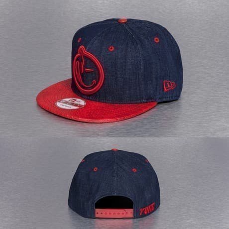 Yums Snapback Lippis Sininen